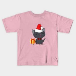 Meowy Catmas Kids T-Shirt